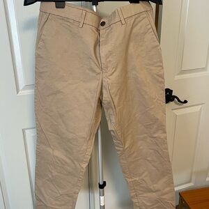 GAP Khaki Cotton Chino Pants 34 x 30